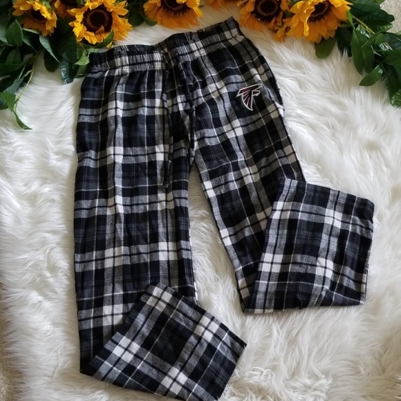 NWOT NFL Team Apparel Flannel Plaid Pajama Pants - Picture 1 of 5